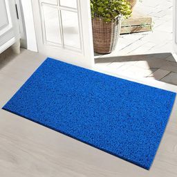Kuber Industries Blue Water Absorbing Door Mat-48