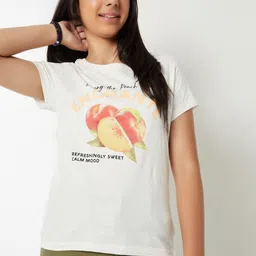 max Girls Printed Extended Sleeves T-shirt-picture-16