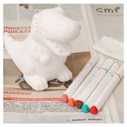Yellow Bee Colourme Ceramics DIY Colour & Display Model Dino image 5