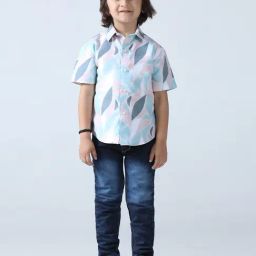 Tahvo Boys Multi Regular Fit Shirt-image-53