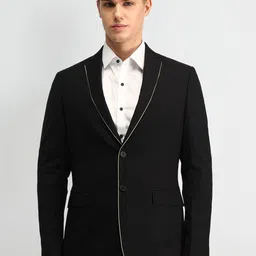 Arrow Slim-Fit Single Breasted Formal Blazer-image-72