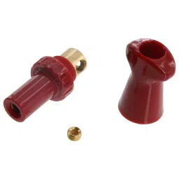 SUPERIOR ELECTRIC Test Plug, Socket-Plug, 100A, Red, PS100GR.-18