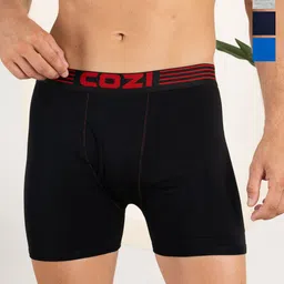 Lux Cozi Pack Of 4 Assorted Pure Cotton Trunks- COZI_1123_LUXURY_AST_4PC-image-19