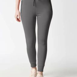 Bewakoof Grey Regular Fit Joggers-image-67