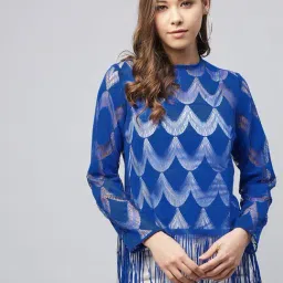 StyleStone Blue Lace Top-picture-37
