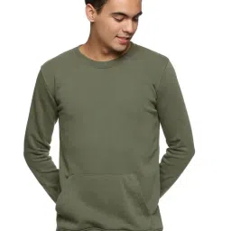 IMPACKT Olive Slim Fit Sweatshirt-12