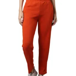 Vimal Jonney Rust Regular Fit Trackpants-image-4