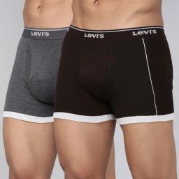 Levi's Multi Cotton Regular Fit Trunks - Pack Of 2-picture-42