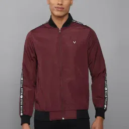 Men Maroon Solid Full Sleeves Casual Jacket-picture-16
