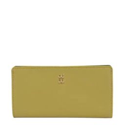 Baggit Green Solid Bi-Fold Wallet for Women-image-26