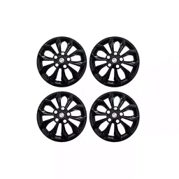 Auto Pearl Car Full Black Wheel Cover Caps 35.56 cm (14 Inch) Press Type Fitting for Logan-image-85