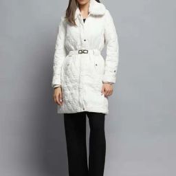 Monte Carlo Women's White Self Design Collar Neck Full Sleeve Jacket-picture-44