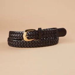 Ginger by Lifestyle Brown PU Waist Belt for Women-image-28