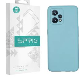 Sprig Liquid Silicone Back Cover for REALME 9 PRO PLUS (Green)-image-75
