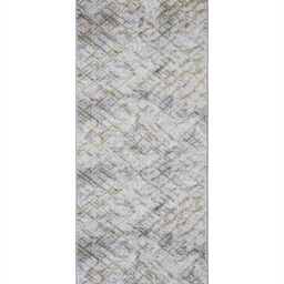OBSESSIONS Grey Printed Anti-Static Floor Runner image 4