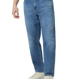 Spykar Light Blue Cotton Loose Fit Jeans-picture-39