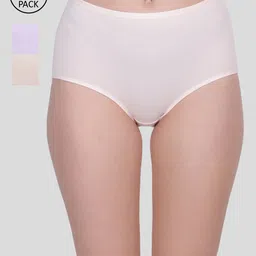 Amour Secret Women Pack Of 3 Solid Hipster Briefs-picture-37