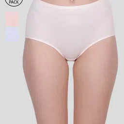 Amour Secret Women Pack Of 3 Solid Hipster Briefs-picture-36