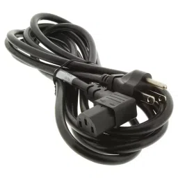 VOLEX POWER CORD NEMA5-15P/IEC, 9.8FT, 10A BLACK, 17507 10 B1-31