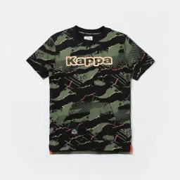 KAPPA Boys Black Cotton Printed T-Shirt-picture-31