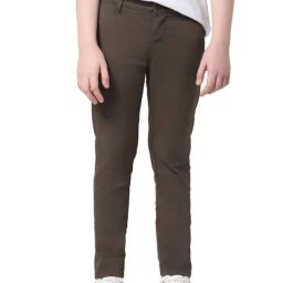 Jack & Jones Junior Brown Regular Fit Trousers-image-61