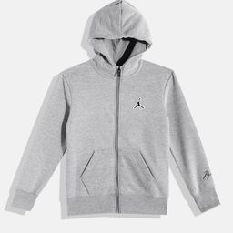 Jordan Boys Grey Hooded Sweatshirt-image-58