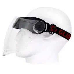 glider Gliders Unisex Flip-Up Clear Universal Face Shield with Elastic Strap image 2
