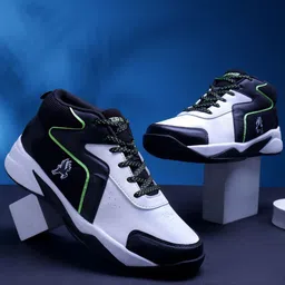 Trenz Men Mesh Basketball Shoes-16