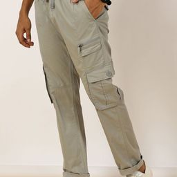 beevee Men Relaxed Cargos Trousers-image-29