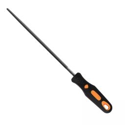 JK Super Drive 100 mm Length 2nd Cut Round Machinist File for Wood, Metal, Plastic (Pack of 10)-0