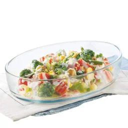 ?Borosil ?Transparent Glass Baking Dish (2200 ML)-44