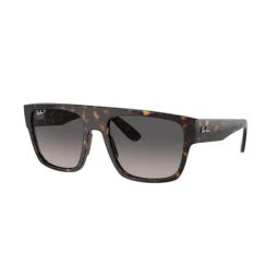 Ray-Ban Grey Square Unisex Sunglasses-image-54