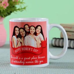 FNP Multicolor Ceramic Understanding Women Personalised Mug (325ml)-image-78