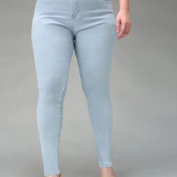 Miss Chase A+ Blue Denim Skinny Fit Jeans-image-94