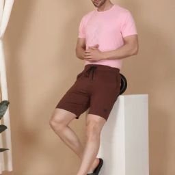 Sweet Dreams Brown Regular Fit Shorts-25