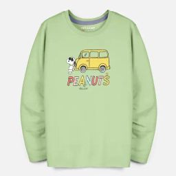 HELLCAT Boys Light Green Printed Full Sleeves T-Shirt-image-95