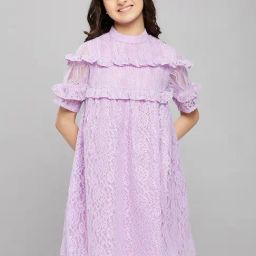 StyloBug Girls Purple Dress-image-51