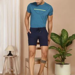 Sweet Dreams Blue Regular Fit Shorts-picture-23