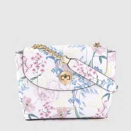 Accessorize London Women Faux Leather R Meghan Printed Sling Bag-51
