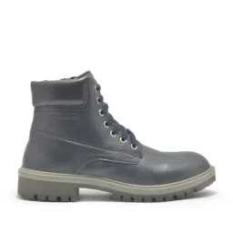 Woodland Men's Navy Boots-picture-20