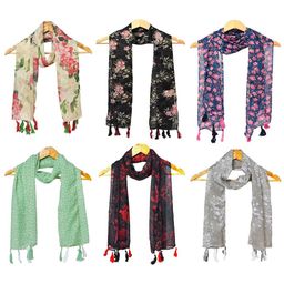 StoleVilla Pack of 6 Women Printed Scarf-25