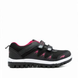 Asian Women's Black Walking Shoes-image-62