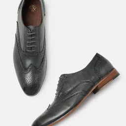 House of Pataudi Men Formal Brogues-picture-31