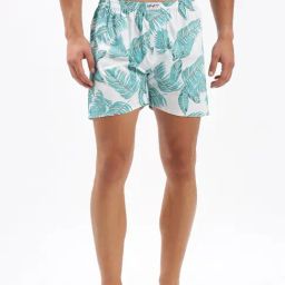 showoffff SHOWOFF White Slim Fit Printed Cotton Boxers-picture-2