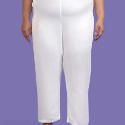 Twinbirds Off White Regular Fit Casual Trousers-25