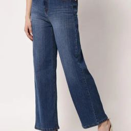Kotty Blue Straight Fit High Rise Jeans-picture-19