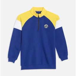 Allen Solly Boys Blue Color Block Full Sleeves Sweatshirt-image-69