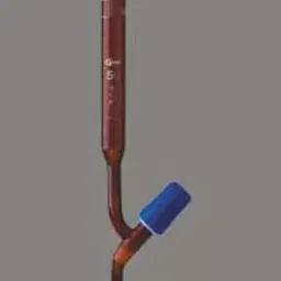 Glassco 50 ml Burette Amber with Boroflow stopcock Class B 112.522.03A-6