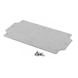 Hammond Base Plate for Flanged 1555 JF & J2F Enclosures 148 x76 mm Steel, 2539572-34