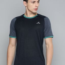 Alcis Men Colourblocked Dry Tech Slim Fit T-shirt-image-59